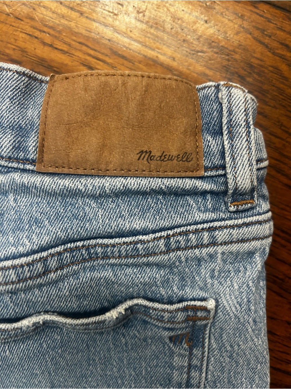 Madewell 90s Straight Leg denim Jeans - Picture 4 of 8